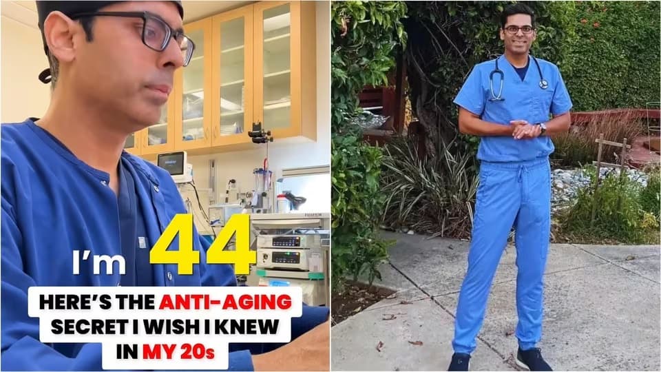 44-year-old gastroenterologist shares ‘anti-ageing secrets’ he wishes he knew in his 20s: ‘Sleep is best longevity tool’